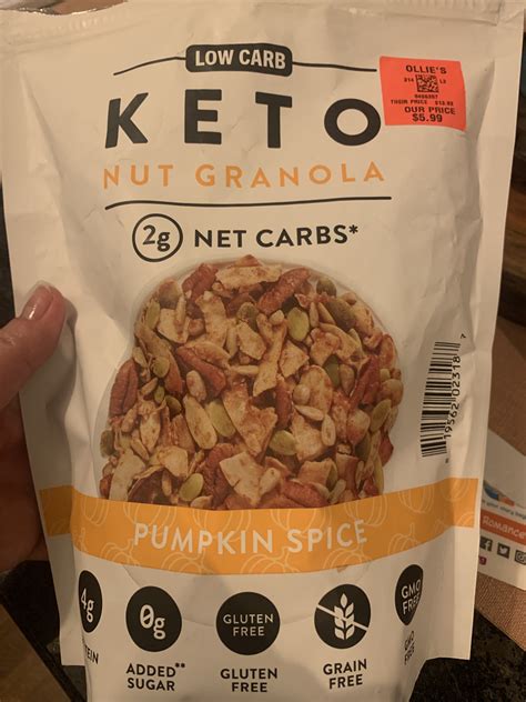 Nutrail Low Carb Keto Nut Granola Food Library Shibboleth