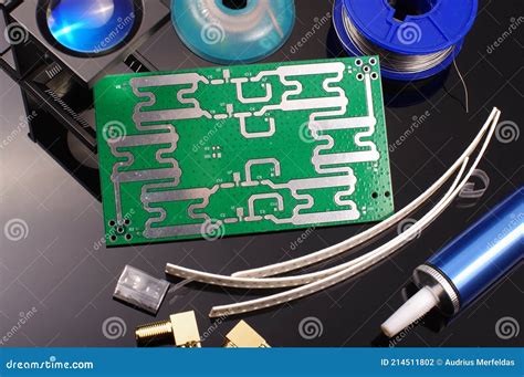 Rf And Microwave Product Design Project Stock Photo Image Of Black