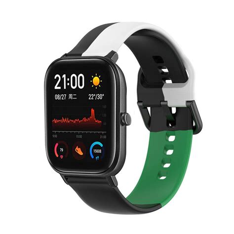 Xiaomi Amazfit Gts Triple Sportarmband Schwarz Wei Gr N