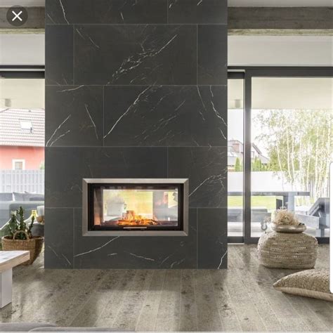 10+ Black Tile Fireplace Surround – HomeDecorish