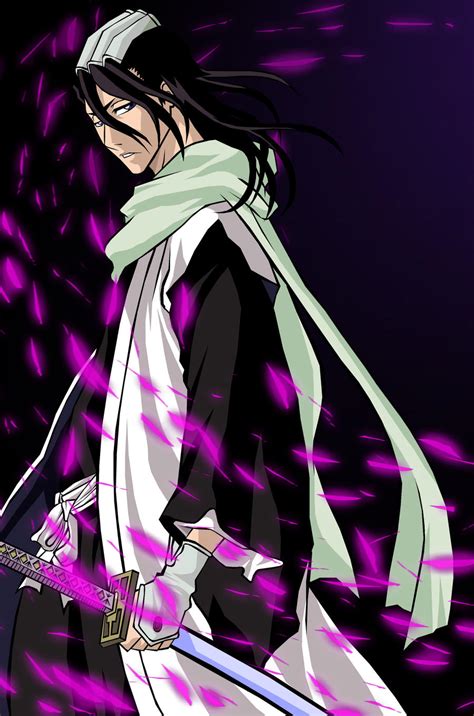 Coloured Byakuya Kuchiki By Kingvegito On Deviantart