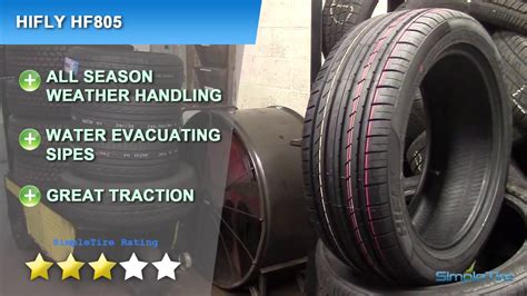 HIFLY HF805 TIRE REVIEW - YouTube