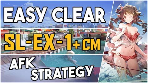 Sl Ex Challenge Mode Afk Easy Strategy Arknights Youtube