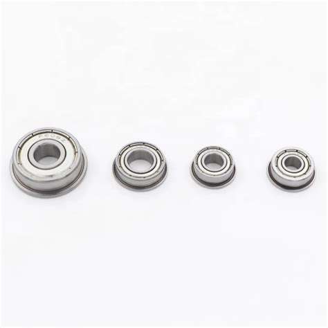 Mr Series Miniature Flanged Ball Bearing Single Row Deep Groove Zz