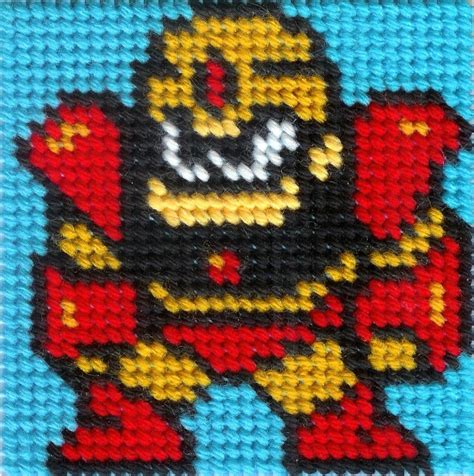 Dln 004 Guts Man Cross Stitch By Zetagame On Deviantart