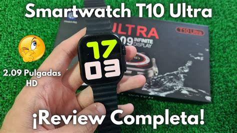 Smartwatch T10 Ultra 2 09 Infinite Display Merece La Pena YouTube