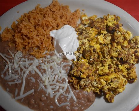 Eggs With Mexican Sausage Huevos Con Chorizo La Patria