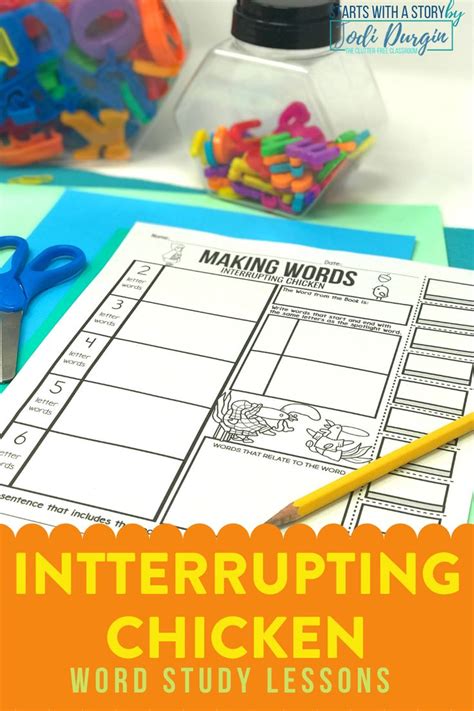 Interrupting Chicken Read Aloud Activities | Read aloud activities ...