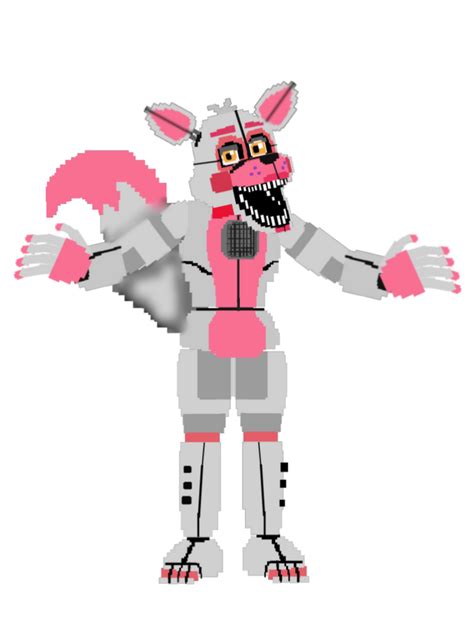 Fnaf Sl Funtime Foxy 8 Bit By 34freddyofficial On Deviantart