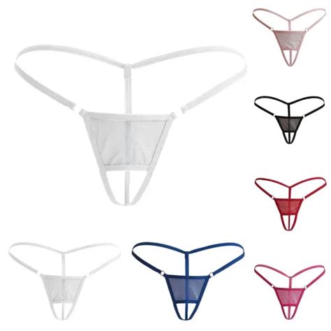 Femmes Sexy Lingerie Sans Entrejambe Culotte G String Slip String Sous