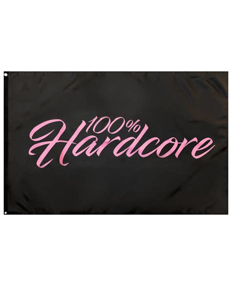 100 Hardcore Vlag Pink Pride Alleen Gabberwear