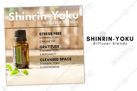 Shinrin Yoku Diffuser Blends By Pixel Perfect