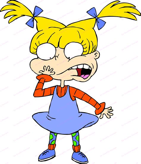 Angelica Pickles Rugrats Svg 1 Svg Dxf Cricut Silhouette Etsy Hong Kong