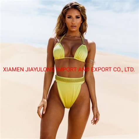 Striped Split Swimsuit Bikinis Seaside Beach Sexy Lingerie Swimwear Lingerie And Sex Lingerie