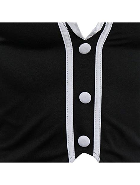 Buy Agoky Men S Butler Waiter Cosplay Halloween Costume Tuxedo Lingerie Sets Sleeveless Shirt