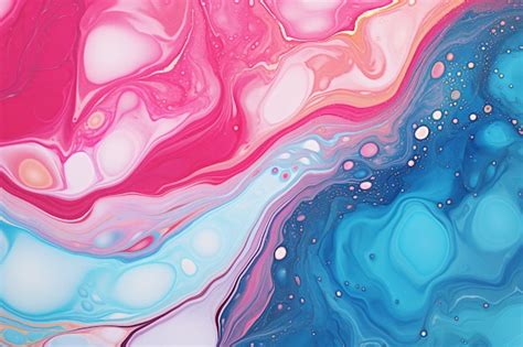 Premium Ai Image Colorful Marble Pattern