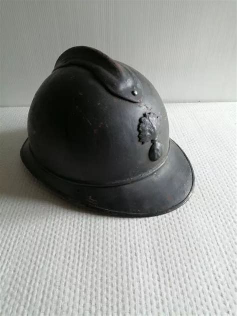 Casque Adrian Fran Ais Infanterie Bleu Horizon Wwi Eur