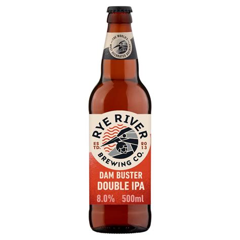 Rye River Brewing Co Dam Buster Double Ipa 500ml Bottle 80 Vol