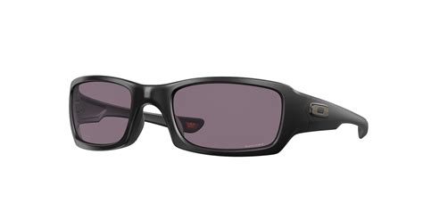 Oakley Fives Squared Oo9238 Sunglasses 923804 Polished Black Grey Lens 54 20 133