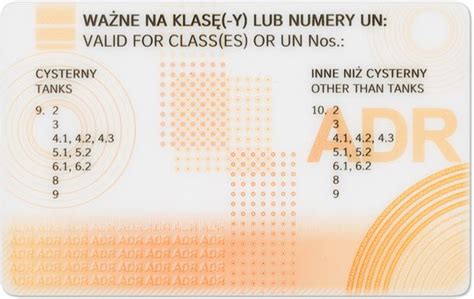 Kurs Adr Dla Kierowc W Uprawnienia I Szkolenia W Pracownia Test