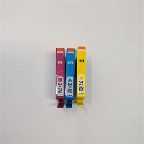 Genuine Hp 564 Tri Color Ink Cartridges Magenta Cyan Yellow New Out Of Package 889894153562 Ebay