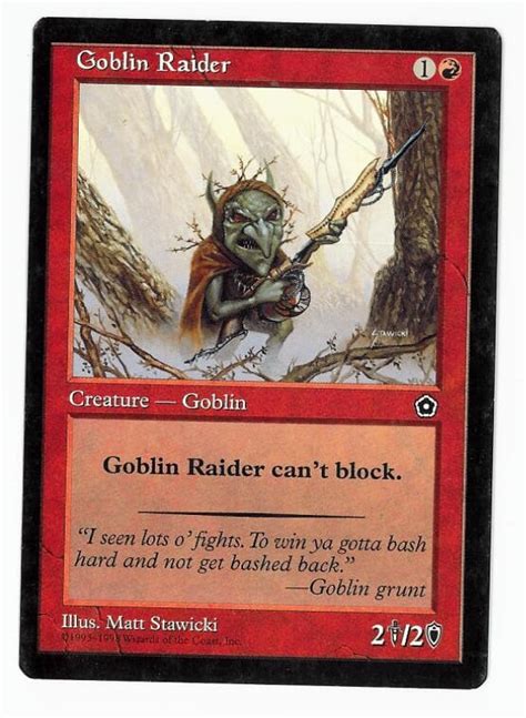 Chameleons Den Magic The Gathering Portal Second Age Card Goblin