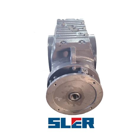 Helical Worm Gear Reducer Gearbox With Am Flange Input And Hollow