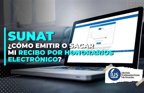 Como Emitir O Generar Mi Recibo Por Honorarios Electronico En SUNAT