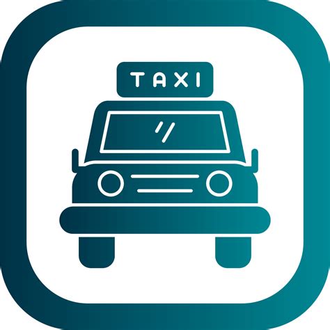 Taxi Vector Icon 20035561 Vector Art at Vecteezy