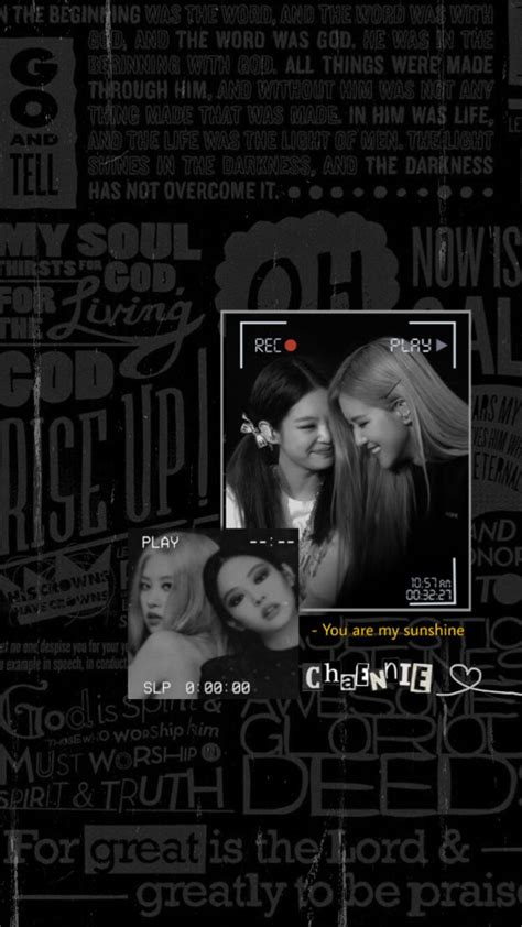 Chaennie Blackpink Aesthetic Dark Wallpaper