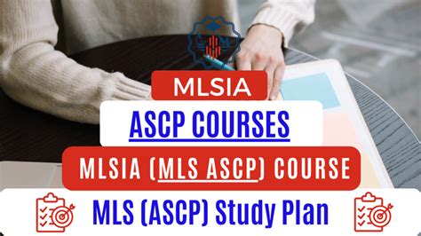 Mls Ascp Study Plan Of Mlsia Ascp Course By Mlsiacademy