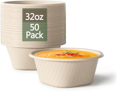 Amazon Homestockplus Oz Deep Disposable Bowls Paper Bowls