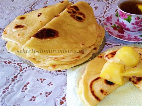 Кыстыбай с картошкой: как приготовить вкусные татарские лепешки с ...