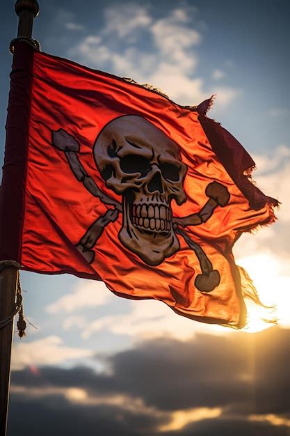 Premium Photo Old Pirate Flag