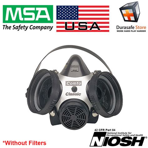 Msa 808074 Comfo Classic Half Mask Respirator Medium Durasafe Shop