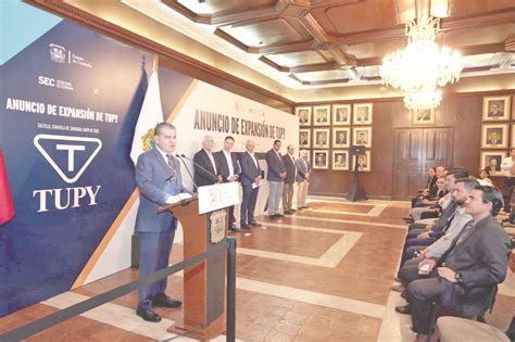 Mars Y Chema Morales Anuncian Expansión De Planta Tupy Ramos Arizpe