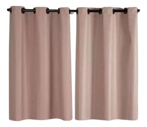 Cortina Corta Luz 100 Blackout Blecaute Quarto 2 20 X1 30m Cor Nude