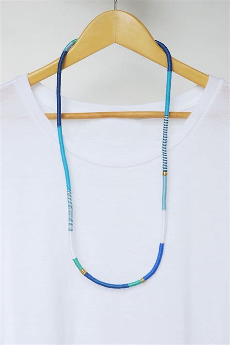 Diy Wrapped Rope Necklace Alice And Lois