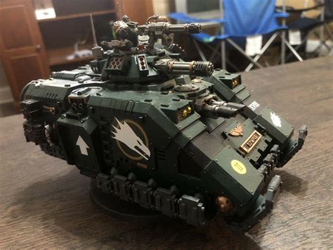 Warhammer 40k Salamanders Space Marines Primaris Repulsor Painted