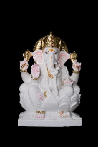 Marble God Ganesha Statue Temple At Rs In Alwar Id