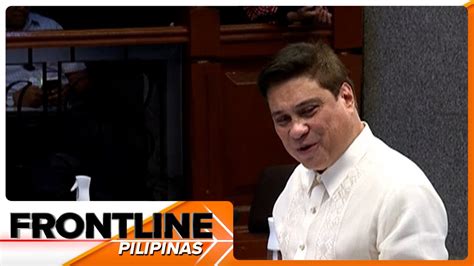 Sen Migz Zubiri Nagbitiw Na Bilang Senate President Frontline