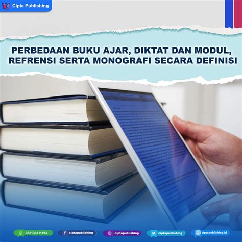 Perbedaan Buku Ajar Referensi Dan Monograf Buku Ajar Eroppa