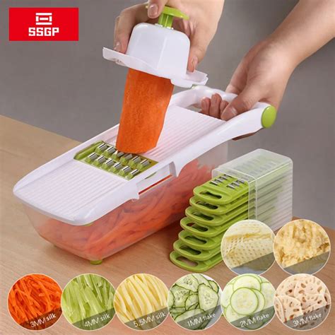 Multifunction Vegetable Cutter Kitchen Gadgets Mandoline Slicer Grater