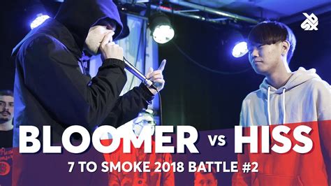 Bloomer Vs Hiss Grand Beatbox To Smoke Battle Battle