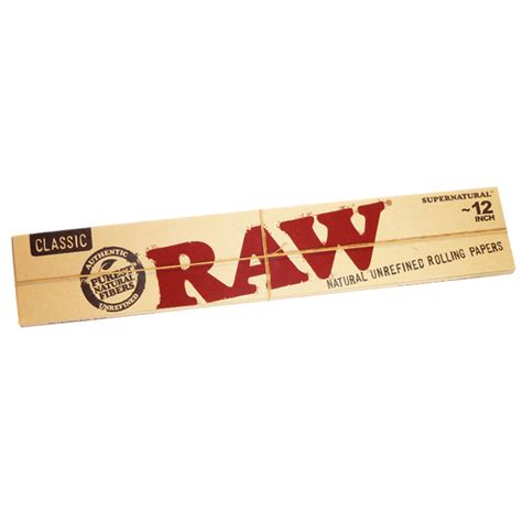 Raw 12 Extra Long Rolling Papers