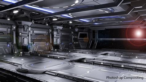 Sci Fi Scene For Renders The Last Star 3D Model CGTrader