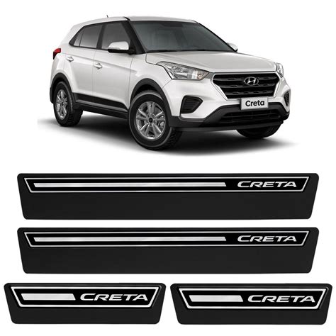 Soleira De Porta Adesiva Premium Hyundai Creta Equipados