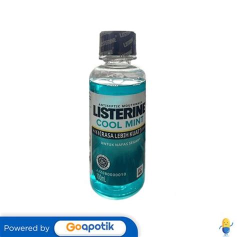 Jual Listerine Cool Mint 100 Ml Shopee Indonesia