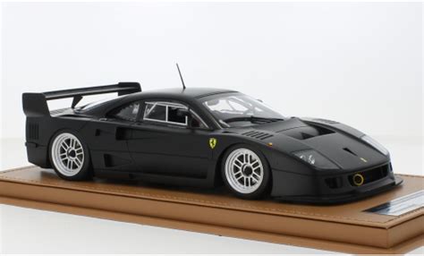 Miniature Ferrari F Tecnomodel Lm Matt Noire Voiture