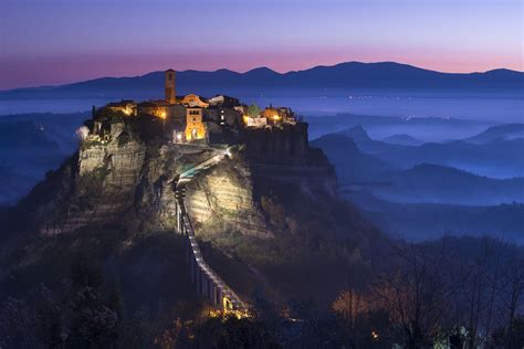 Civita Di Bagnoregio Monument Valley Natural Landmarks Papal States